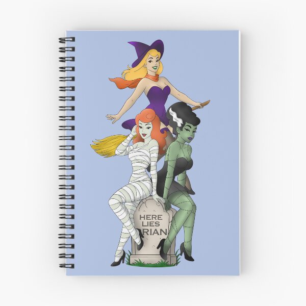 Item preview, Paranormal Pinups designed and sold by Doodles From My Noodle.