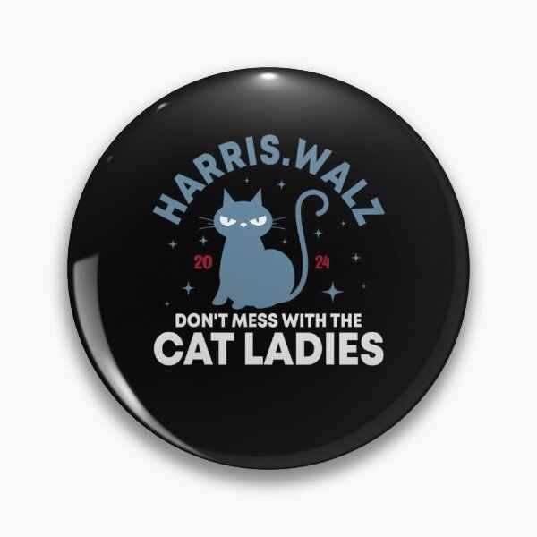 Item preview, Harris Waltz Don'T Mess With The Cat Ladies For Kamala Harris And Tim Walz Fan, Gift For Vote Blue designed and sold by RussellSosaC.