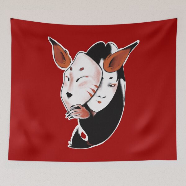 Item preview, Japan Addiction collection: Tamamo no Mae face designed and sold by KiKi Koy.