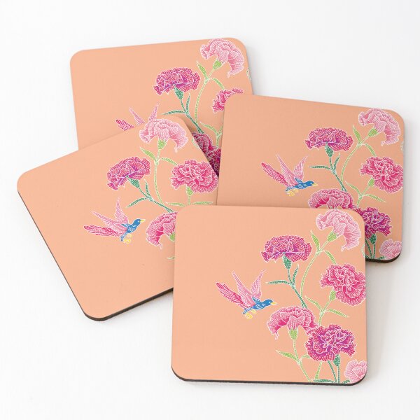 Item preview, Nyonya Carnations Batik Pattern  designed and sold by YoungLWorkshop.