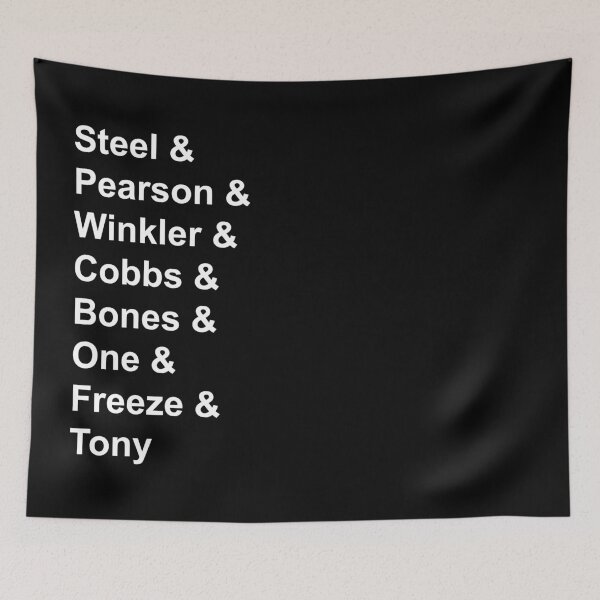 Item preview, Character Names Tee (FFoJ) designed and sold by OfficialSteel.