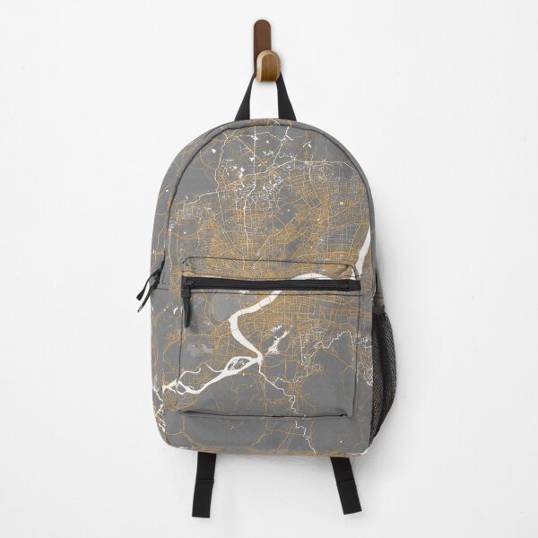 Item preview, Hangzhou City Map of Zhejiang, China - Bauhaus designed and sold by deMAP.