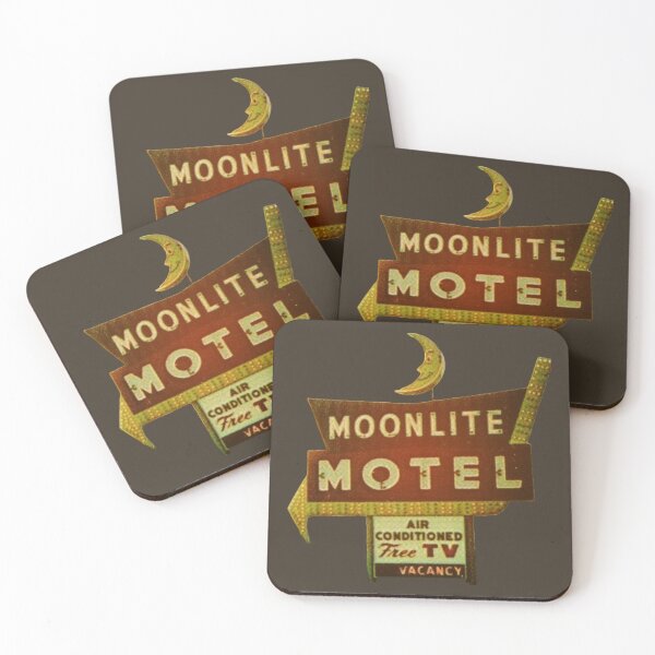 Item preview, Moonlite motel vintage moon designed and sold by BrontesWhimsyStore.