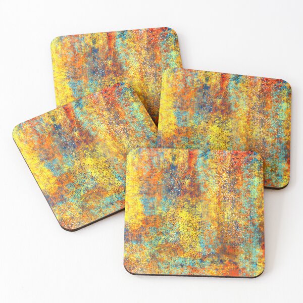 Item preview, Abstract in Turquoise, Copper, Gold designed and sold by Jessielee72.