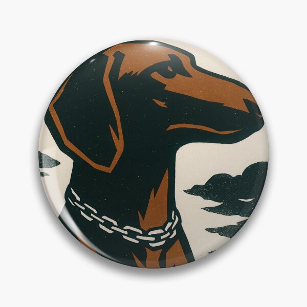 Item preview, Dachshund Bronze Star Poster designed and sold by Flying Doggo.