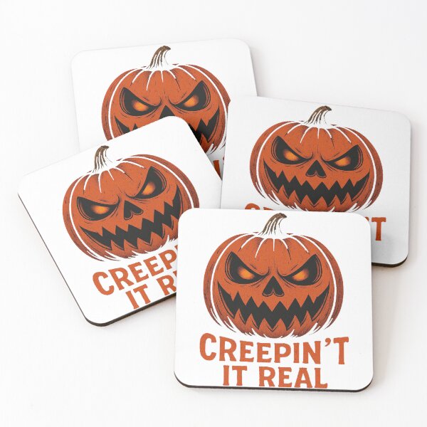 Item preview,  Scary Halloween Pumpkin Face – Creepin’t It Real designed and sold by Luxury style brand .