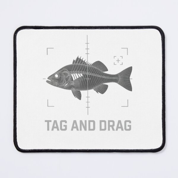 Item preview, Tag and Drag Bowfishing T-Shirt | Carp Hunter Crosshair Fish Design designed and sold by CrossCurrent Designs.