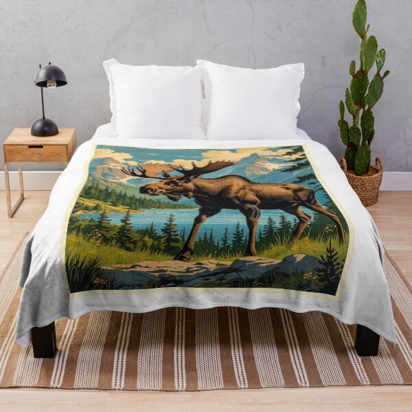 Item preview, Moose designed and sold by Angry Swan Designs.