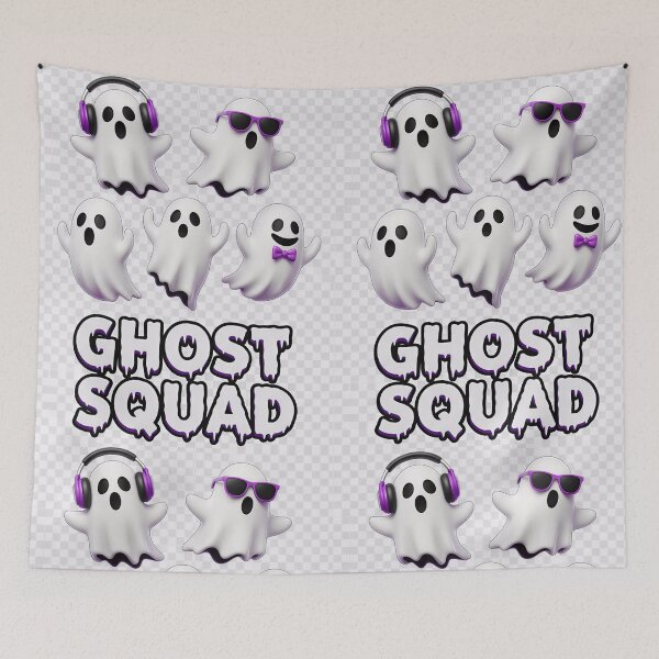 Item preview, Ghost Squad Funny Halloween Friends designed and sold by INNER WINNER YOU.