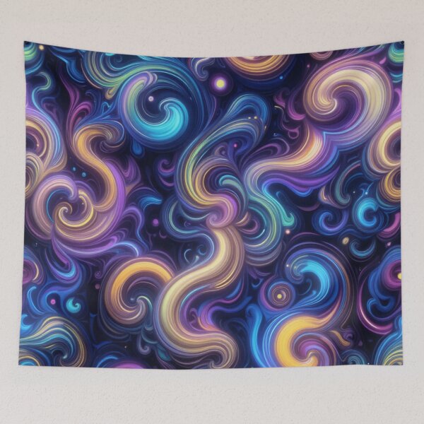 Item preview, Vibrant Swirls of Cosmic Energy designed and sold by InezPhotography.