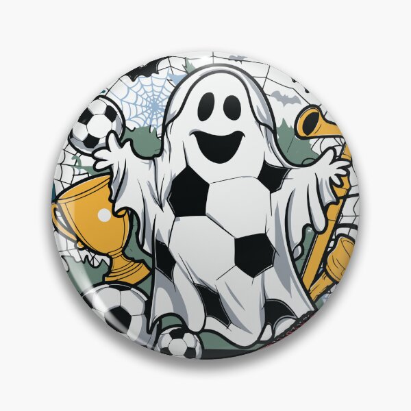 Artikelvorschau, Hat Trick or Treat – Lustiges Fußball-Halloween-Design entworfen und verkauft von deslydesign.