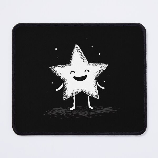 Item preview, Whimsical Smiling Star Doodle designed and sold by ThiraDesigns.