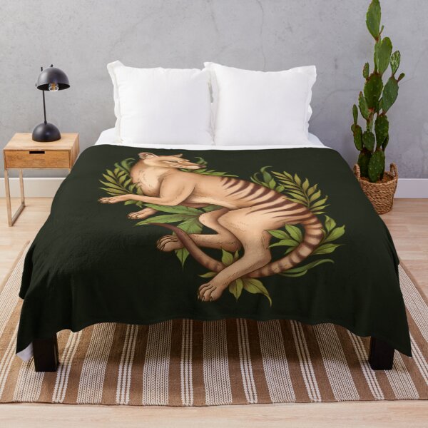 Item preview, Thylacine Tasmanian Tiger Cryptid Tasmanian Wolf Therian Furry designed and sold by Veymoth.