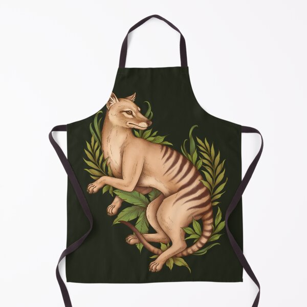 Item preview, Thylacine Tasmanian Tiger Cryptid Tasmanian Wolf Therian Furry designed and sold by Veymoth.