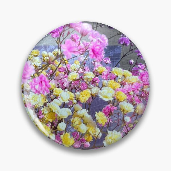 Item preview, „Pink und Gelbe Blumen – Farbenfrohe Natur“ : „Pink and Yellow Flowers – Colorful Nature“ designed and sold by Yaroplanner.