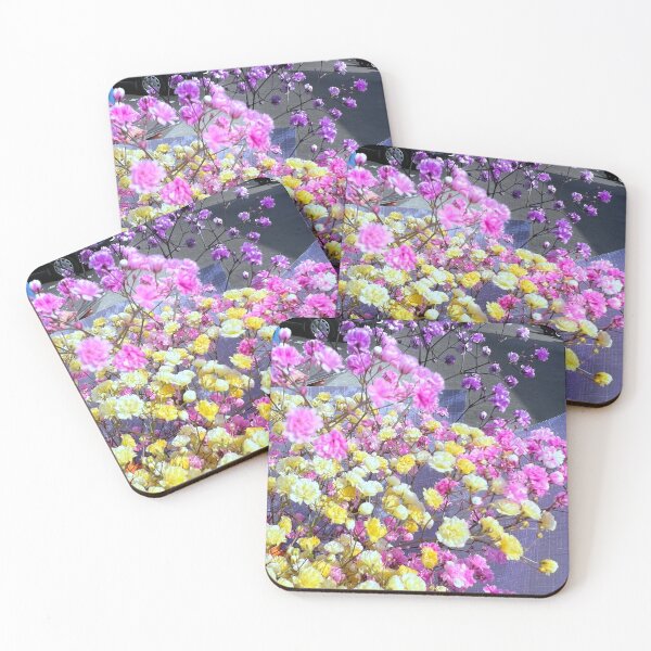 Item preview, „Pink und Gelbe Blumen – Farbenfrohe Natur“ : „Pink and Yellow Flowers – Colorful Nature“ designed and sold by Yaroplanner.