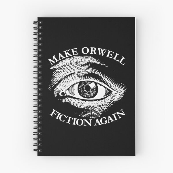 Item preview, Make Orwell Fiction Again Libertarian Orwellian 1984 Orwell designed and sold by mjryemfci3.