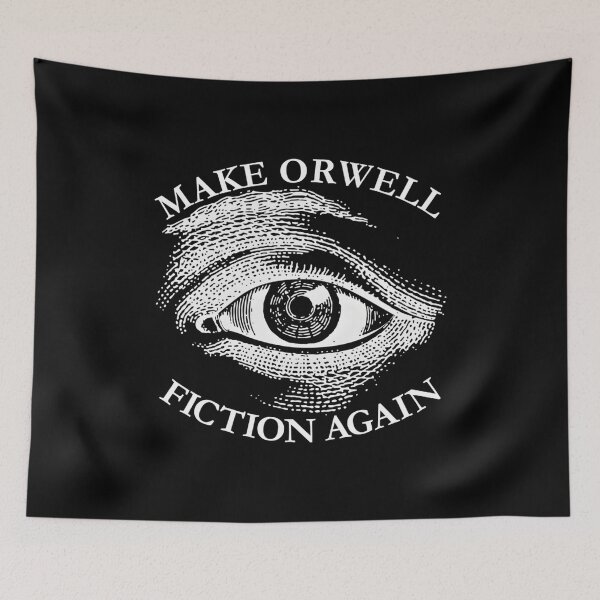 Item preview, Make Orwell Fiction Again Libertarian Orwellian 1984 Orwell designed and sold by mjryemfci3.
