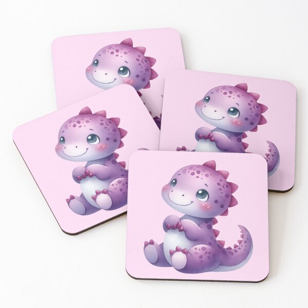 Item preview, Cute Purple Baby Dinosaur Nursery designed and sold by MoonMonkeyNbear.