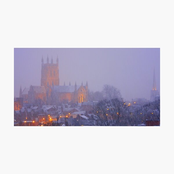 Item preview, Worcester Snowy Winter Scene designed and sold by ROSS LAWFORD.
