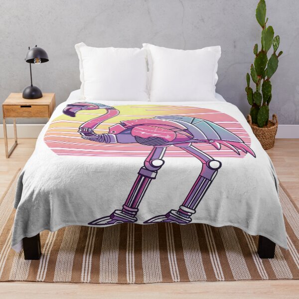 Item preview, Techno Flamingo Sunset designed and sold by Dpixelgalaxy.