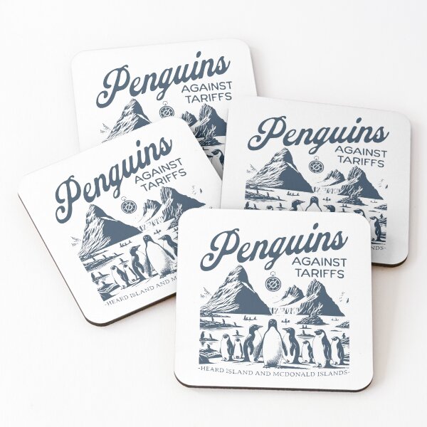 Item preview, Penguins Against Tariffs designed and sold by RussellSosaC.