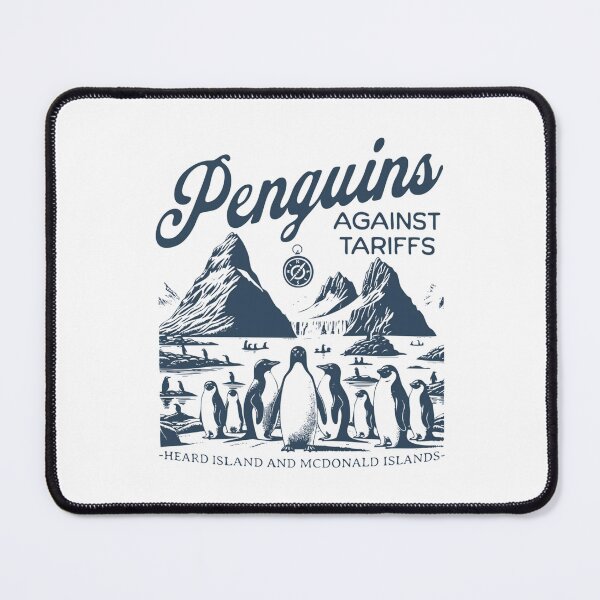 Item preview, Penguins Against Tariffs designed and sold by RussellSosaC.