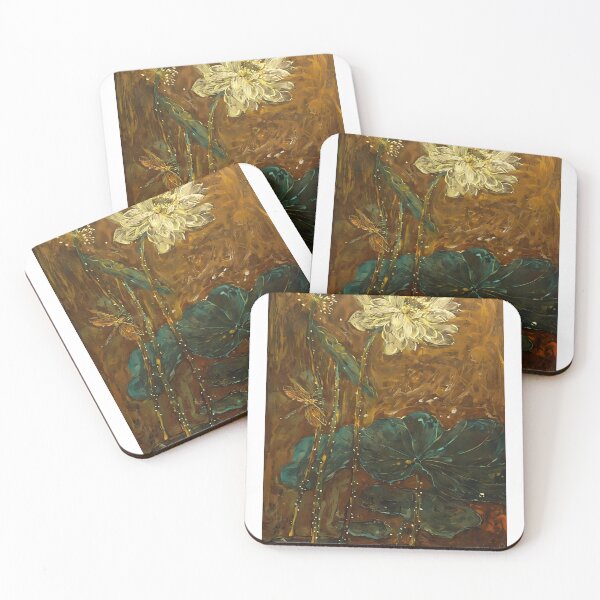 Item preview, Golden Lotus In Rain designed and sold by GageLangworth.