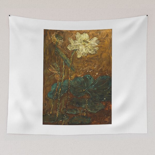 Item preview, Golden Lotus In Rain designed and sold by GageLangworth.