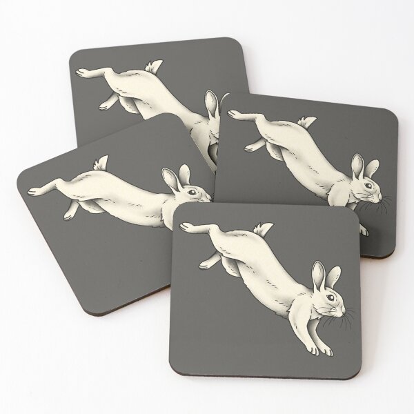 Item preview, Cute White Rabbit Bunny Witchy Cottagecore Therian Furry designed and sold by Veymoth.