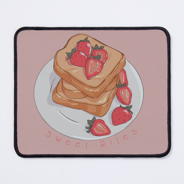 Item preview, Delicious Bread with Strawberries  designed and sold by raisolace.