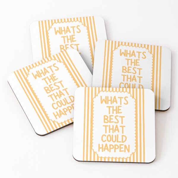 Item preview, Whats The Best That Could Happen - Yellow designed and sold by Dondonmart.