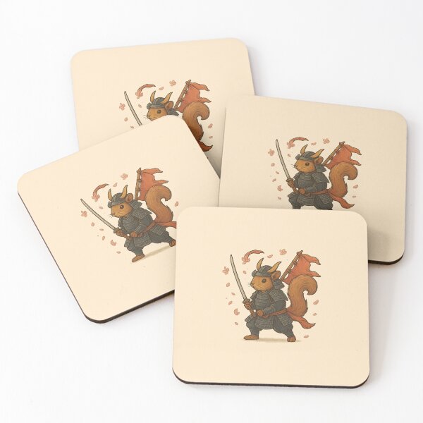 Item preview, Squirrel Samurai designed and sold by Bonjouranoop.