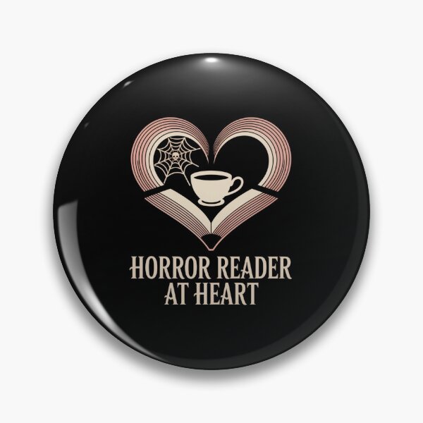 Item preview, Horror Reader at Heart designed and sold by MagicWander.