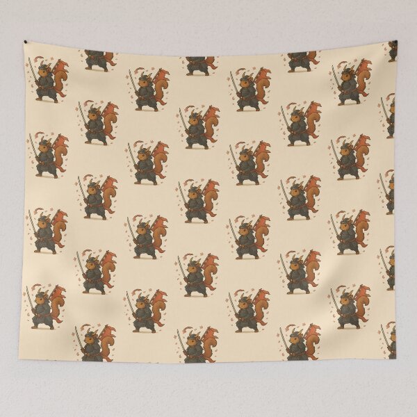 Item preview, Squirrel Samurai designed and sold by Bonjouranoop.
