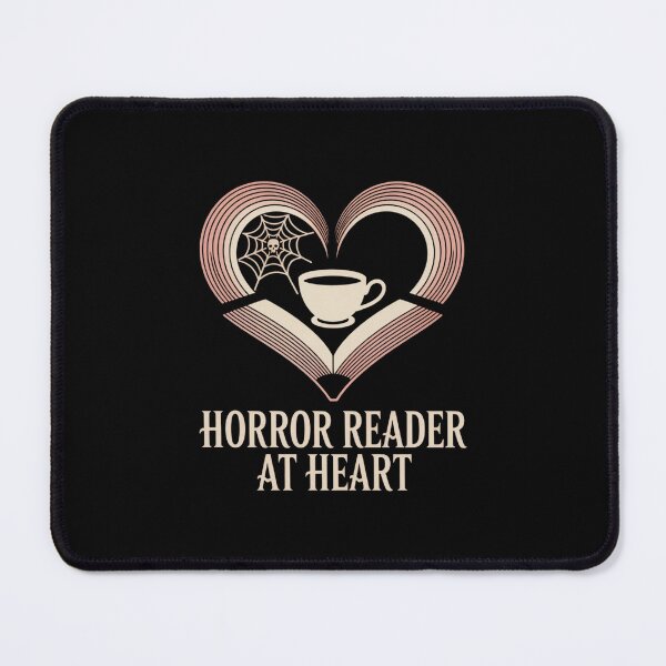 Item preview, Horror Reader at Heart designed and sold by MagicWander.