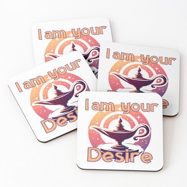 Item preview, I Am Your Desire | Genie of the Lamp | Pop Culture Humor designed and sold by BimbaBoom.