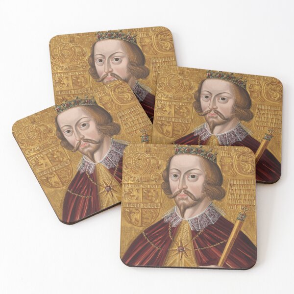 Item preview, Portrait of King James I of England designed and sold by Vintage Designs +.