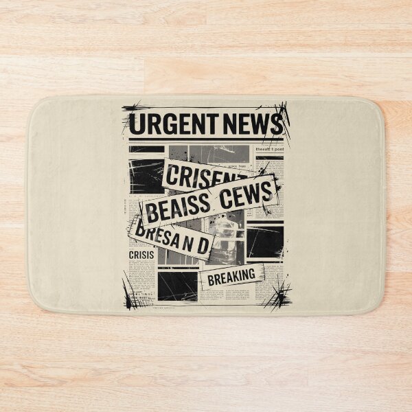 Item preview, Newspaper Chaos designed and sold by SignumShop.