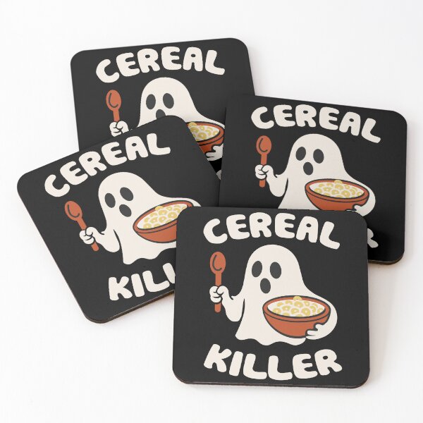 Item preview, Cereal Killer Ghost – Funny Halloween Pun Design designed and sold by Texterns.