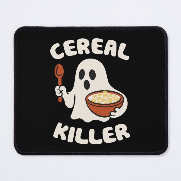 Item preview, Cereal Killer Ghost – Funny Halloween Pun Design designed and sold by Texterns.