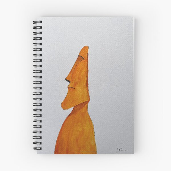 Item preview, Orange Moai designed and sold by Tyfrad.