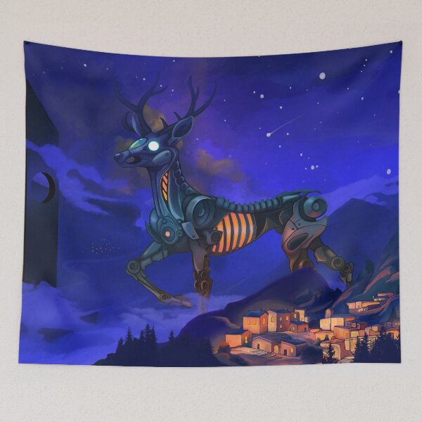 Item preview, the copper deer designed and sold by AcaliSeisme.