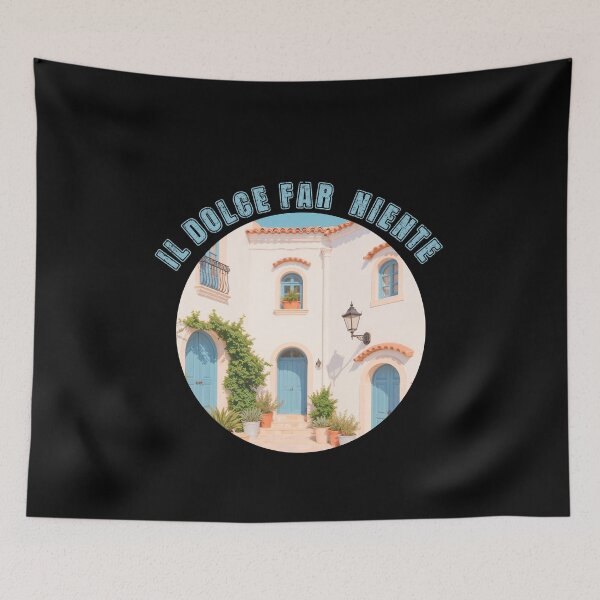 Item preview, il Dolce far niente designed and sold by LaughandLaugh.
