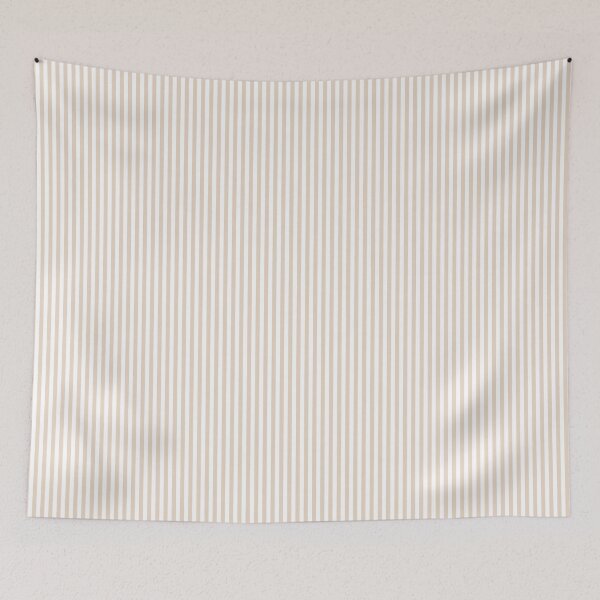 Item preview, Beige and white stripes designed and sold by Karf  ..