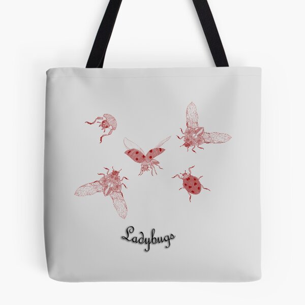 Item preview, Red Ladybugs Line Art Illustration designed and sold by Koszenila.