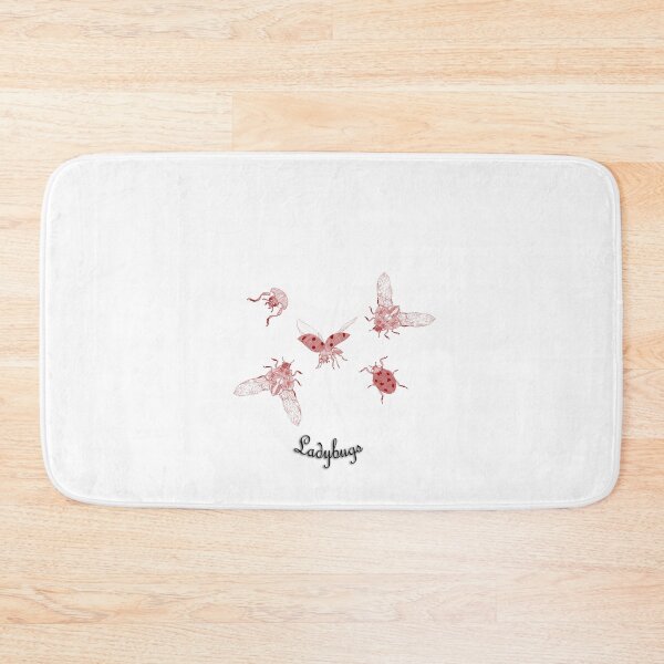 Item preview, Red Ladybugs Line Art Illustration designed and sold by Koszenila.