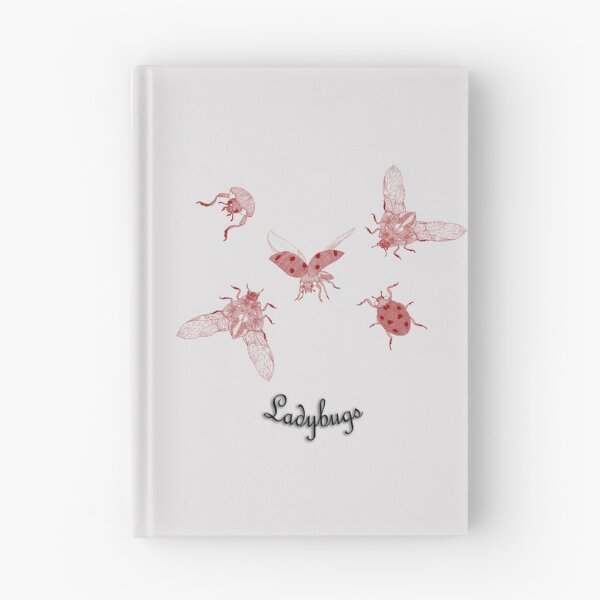 Item preview, Red Ladybugs Line Art Illustration designed and sold by Koszenila.