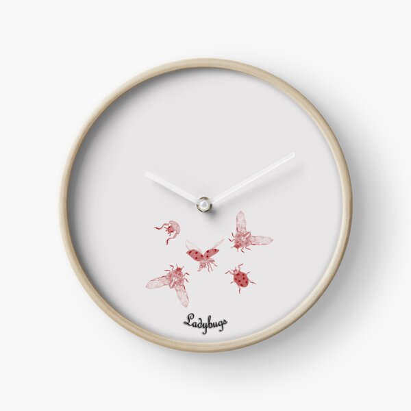 Item preview, Red Ladybugs Line Art Illustration designed and sold by Koszenila.