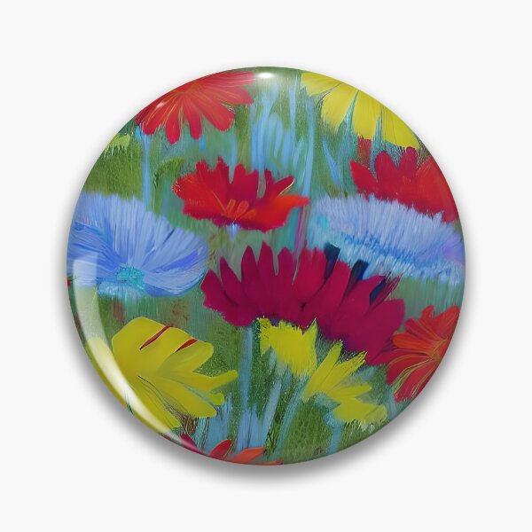 Item preview, Naïf summery vibrant blooms designed and sold by Ponted.